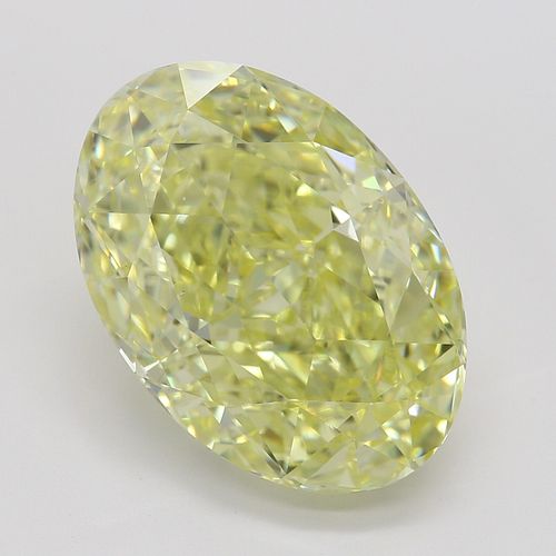 6.18 ct, Natural Fancy Yellow Even Color, VS2, Oval cut Diamond (GIA Graded), Appraised Value: $362,100 