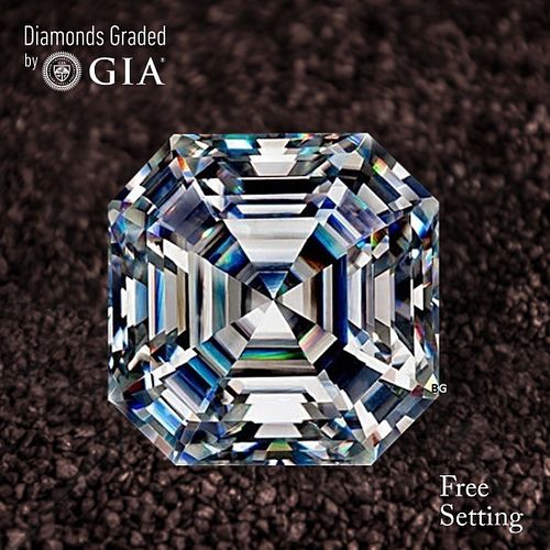 3.01 ct, I/VVS2, Square Emerald cut GIA Graded Diamond. Appraised Value: $121,900 