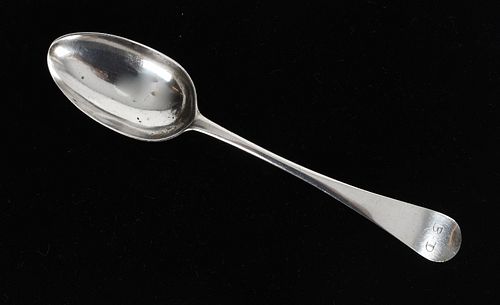 An American Coin Silver Spoon, Myer Myers