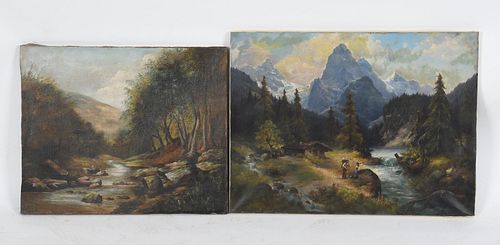 Two 19th Century Continental Paintings