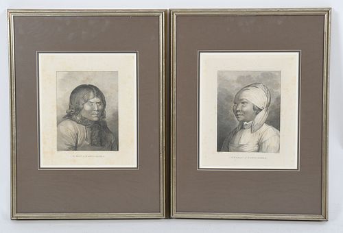 Two 18th Century Engravings Related to Capt. James Cook