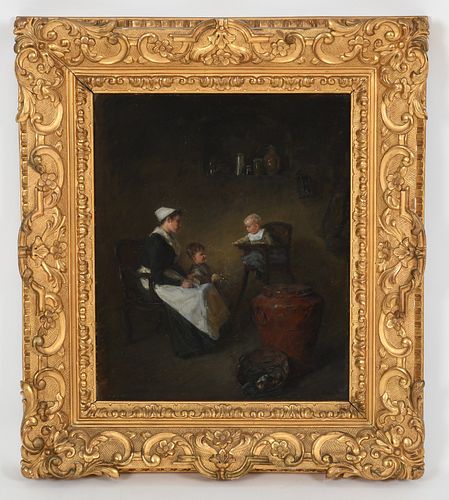 Carl Mayr-Graetz (1850 - 1929) Oil on Panel