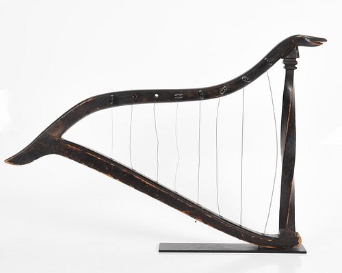 A Folk Art Harp