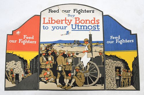 A WWI Era Three Part Display, Feed our Fighters