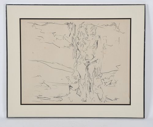 Balcomb Greene (1904 - 1990) Sketch