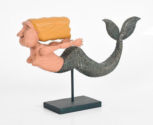 Sande Elkins, Carved Mermaid