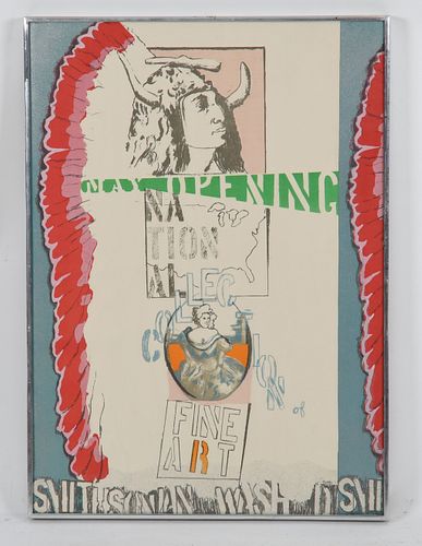Larry Rivers, Poster for Smithsonian Museum, 1968
