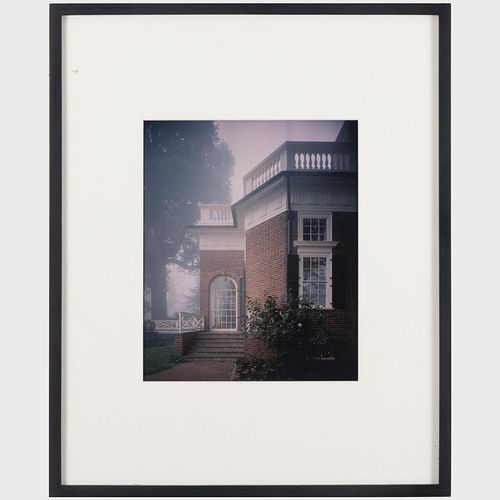 Langdon Clay (b. 1949): Monticello, Dome Room; and Monticello, Exterior