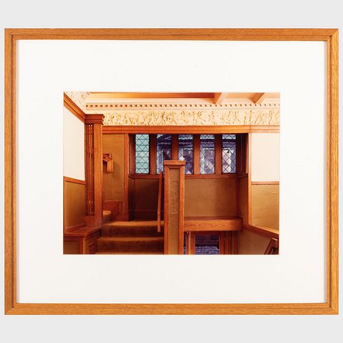 Don Dubroff (b. 1951): Frank Lloyd Wright Interiors: A Pair