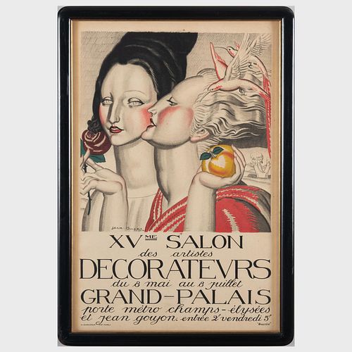 Jean Dupas (1882-1964): XVme Salon des artistes decorateurs; and Untitled