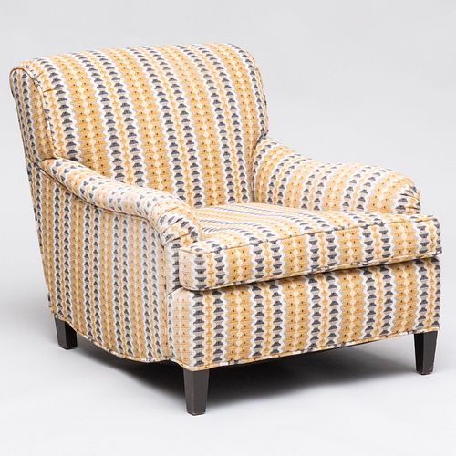 Custom Upholstered Club Chair, designed by Steven Gambrel