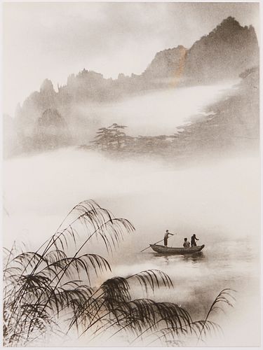 Chin San Long Photograph Boat in Water
