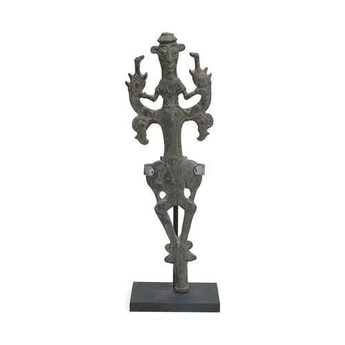 Luristan "Master of Animals" Bronze Figurine