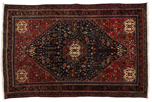 Persian Serapi Wool Rug 7' x 4'7"