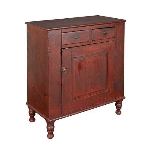 American 18th c. Painted Jelly Cabinet