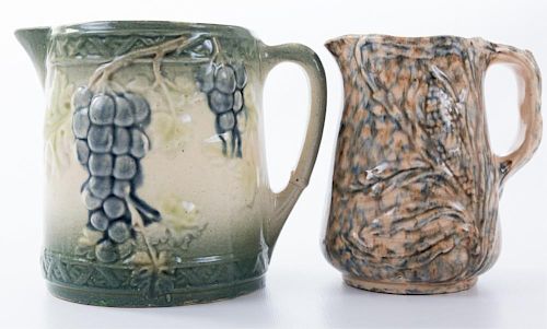 Roseville Pottery Pitchers Pair