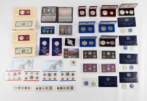 Lrg Grp US Commemorative and Proof Coins & Sets