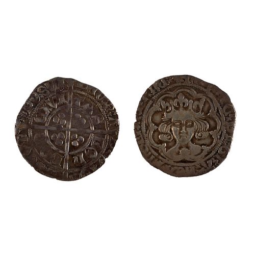Henry VII Groat Facing Bust Lis on Rose Mint Mark