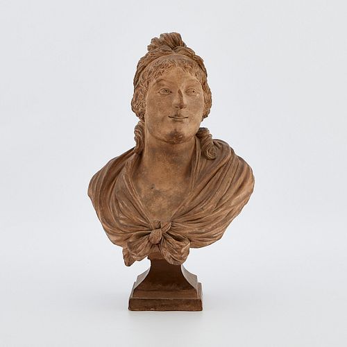 Marie Antoinette Terracotta Bust