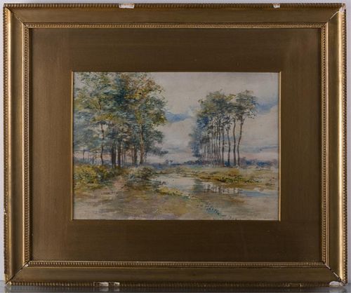 Homer Dodge Martin Watercolor Landscape