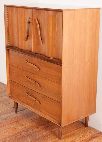 Unagusta Vladimir Kagan Style Sculpted Dresser