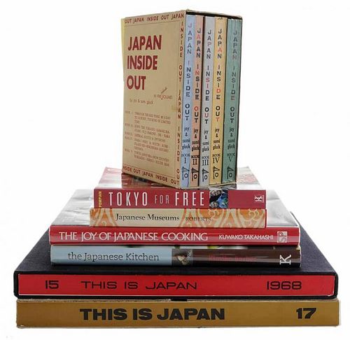 61 Books on Japanese Travel, Cooking