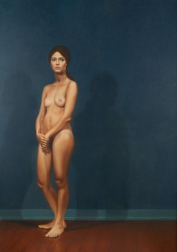 Doug Cumming "Chris" Nude Portrait Painting
