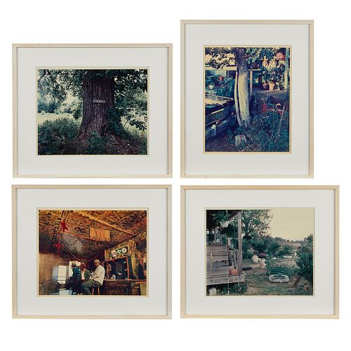 4 Birney Imes Photographs - Garden & Bar