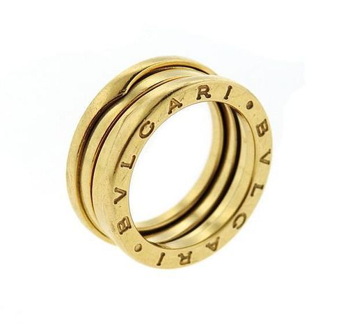 Bvlgari Bulgari B.Zero1 18k Gold Band Ring