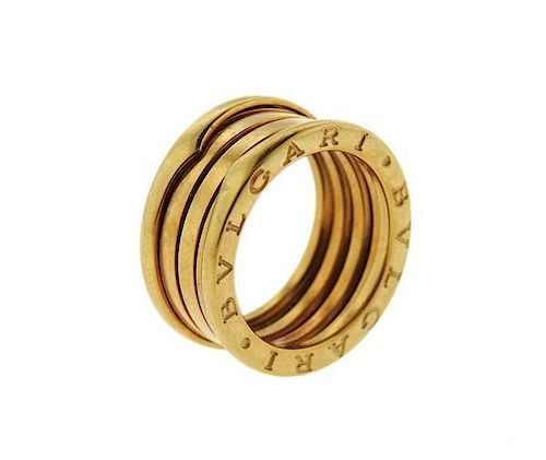 Bulgary Bvlgari B.Zero1 18K Gold Band Ring