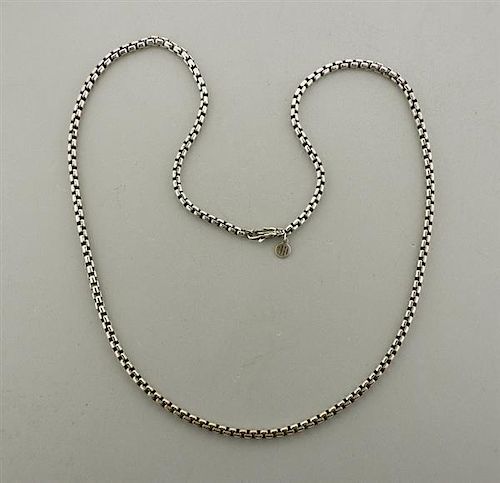 John Hardy Sterling Chain Necklace