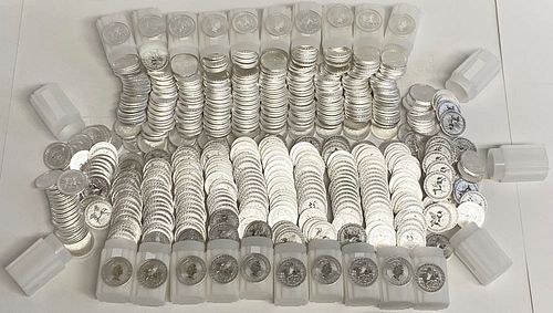(1000-coins) Assorted Design .999 Silver 1 ozt. Rounds