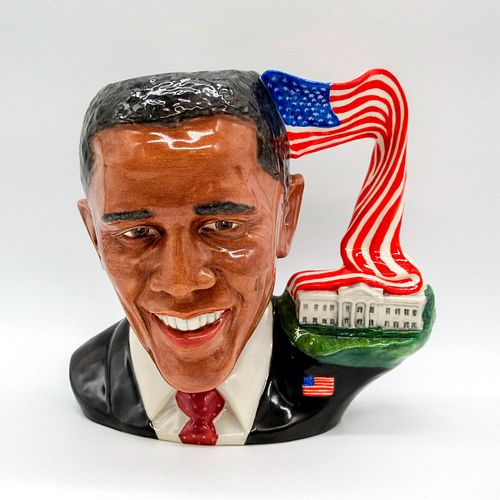 Barack Obama , Prototype - Large - Royal Doulton Character Jug