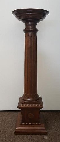 20th C. Wooden Carved Column