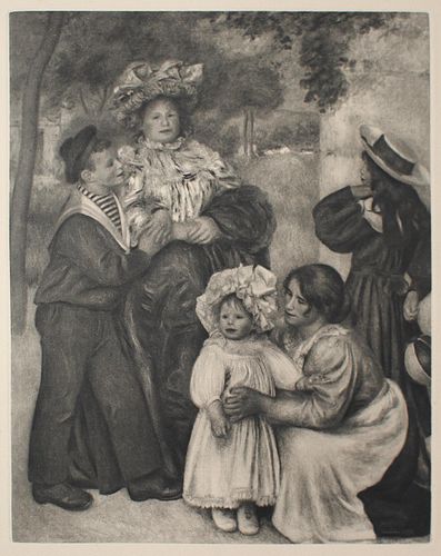 Pierre-Auguste Renoir 1919 (After) - La Famille de l