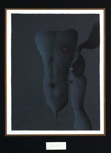 Paul Wunderlich - Untitled from "Song of Songs"