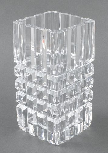 Sven Palmquist Orrefors Crystal Vase