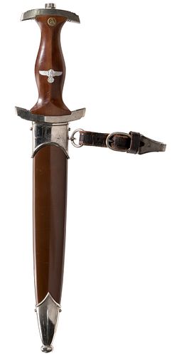 World War II German SA Dagger by WKC (RZM) with Hanger