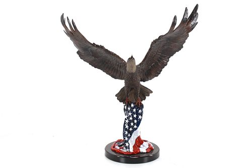 Duane Scott "Eagle's Freedom Flight" Large Bronze