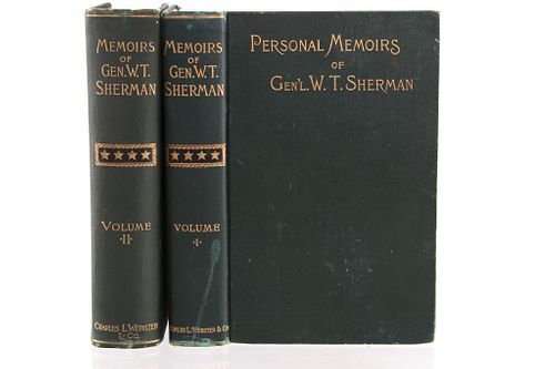 "Personal Memoirs Of Gen'l. W.T. Sherman" 1891
