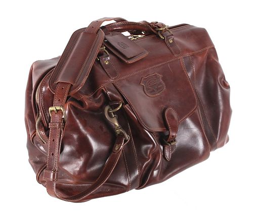 Edward H. Bohlin Genuine Leather Duffel Bag