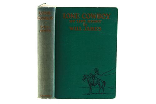 1930 1st Ed. The Lone Cowboy by Will James