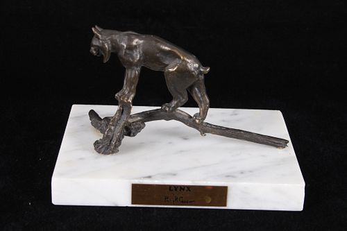 Philip R. Goodwin (1881–1935) "Lynx" Bronze
