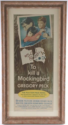 To Kill A Mockingbird Original Theatre Poster 1963