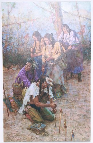 "Offerings To The Little People" Giclée Terpning