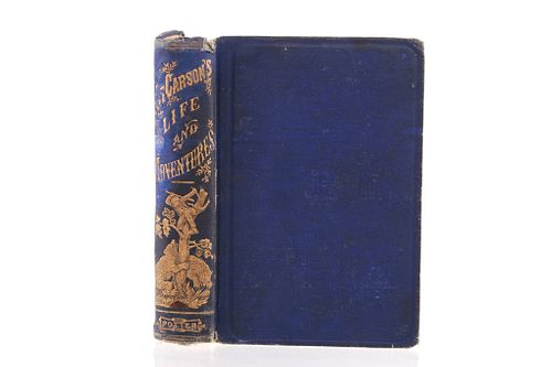 Kit Carson's Life and Adventures By Burdett 1869