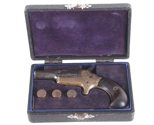 Colt Third Model .41 Rim Fire Derringer w/ Case