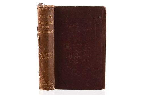 1871 A Hunter's Adventures in The Great West