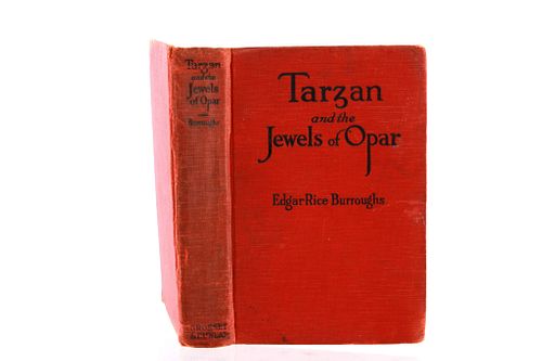 Tarzan and the Jewels of Opar 1st Ed. Burroughs