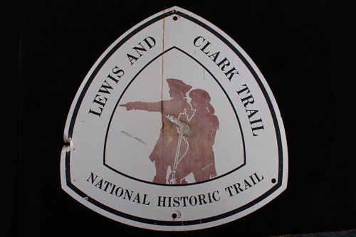 Lewis and Clark National Historic Trail Sign